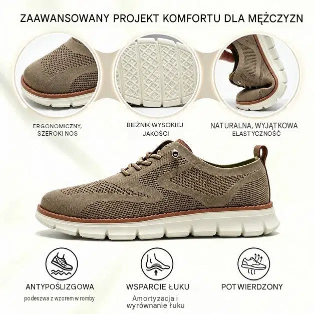 Specjalna oferta: 70% zniżki! ⏰ Antypoślizgowe mokasyny ze wsparciem łuku stopy – pożegnaj się z bólami stóp!
